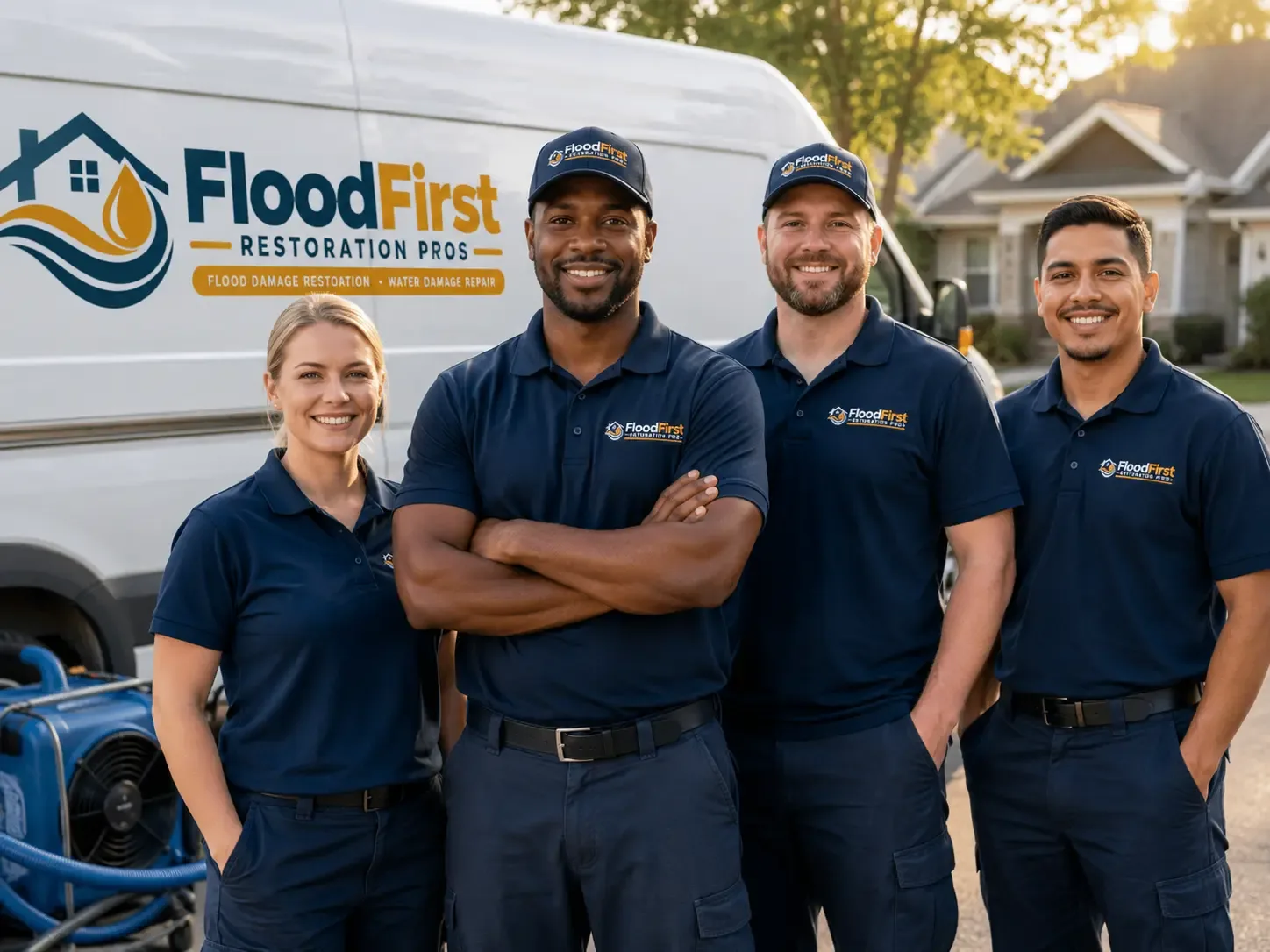 Flood Damage Restoration company in Idamay, WV